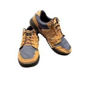 Teva men’s highside 84 shoes size 8 pecan brown navy leather suede hiking